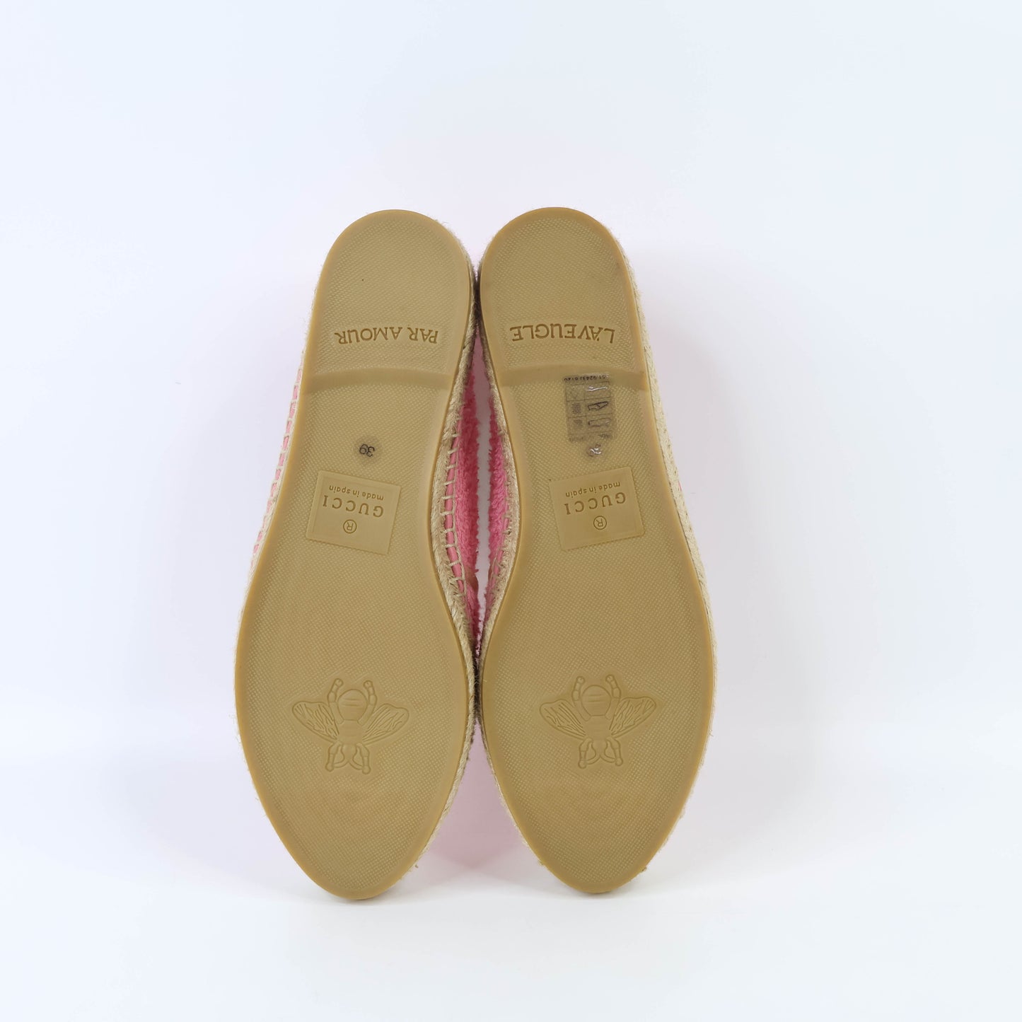 Gucci Espadrilles Terry Pink 39