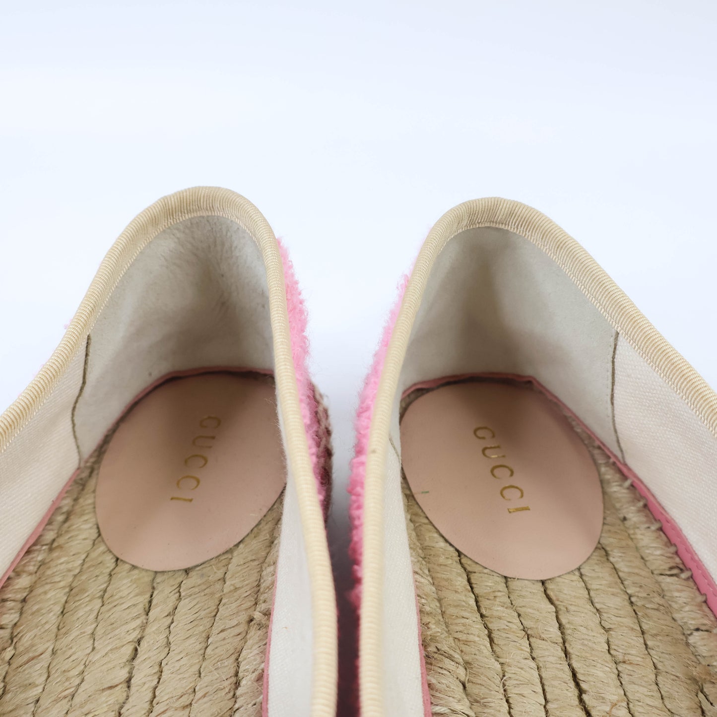 Gucci Espadrilles Terry Pink 39