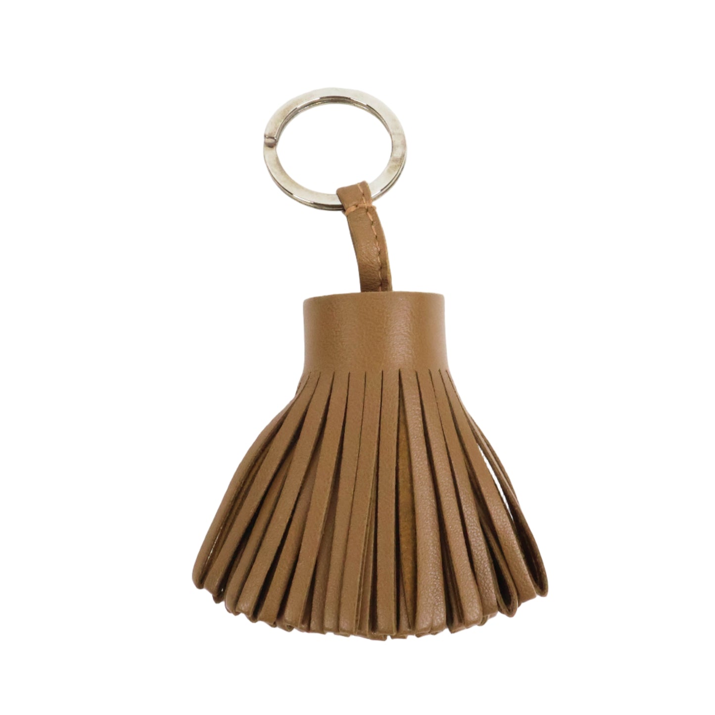 Hermes Carmen Key Ring Brown