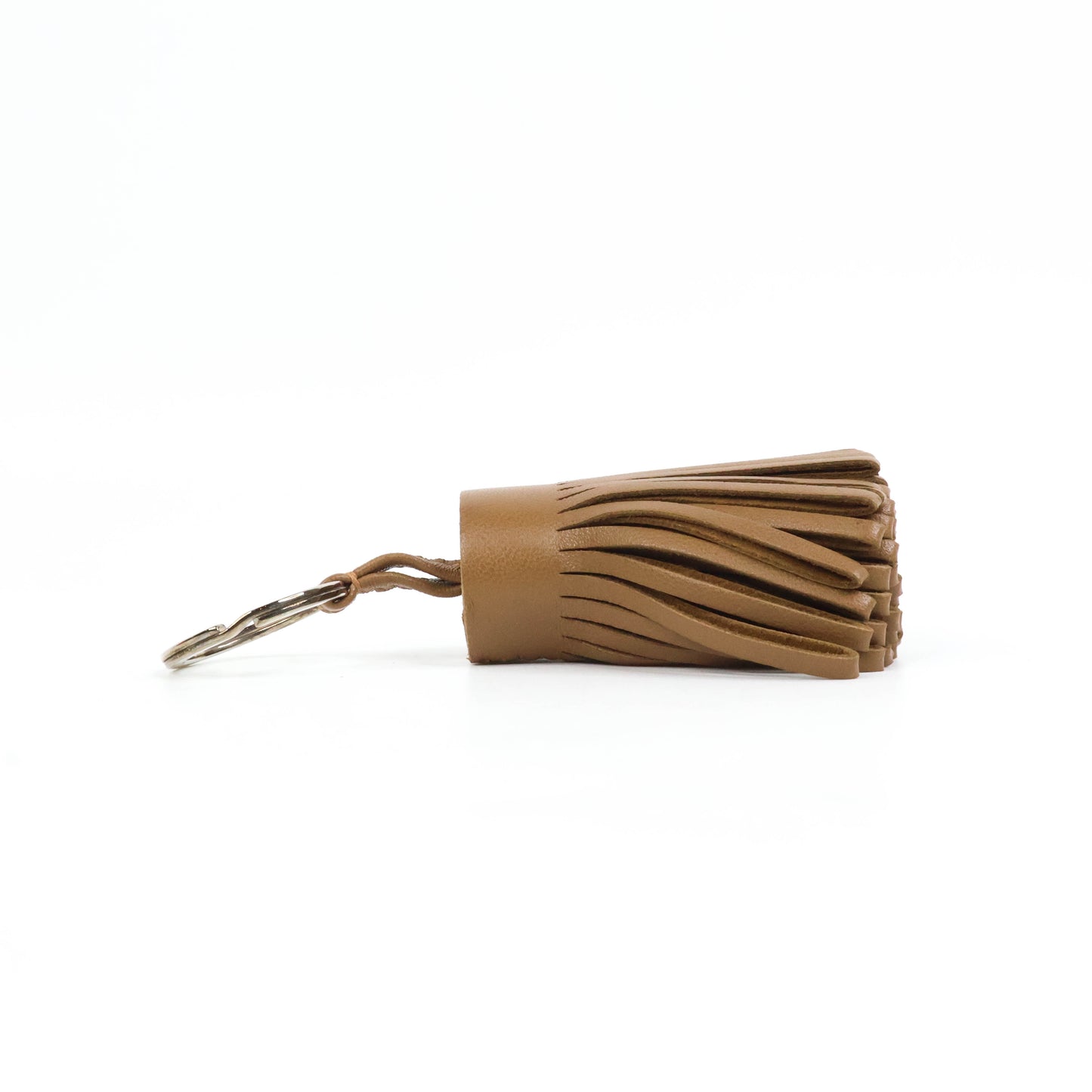 Hermes Carmen Key Ring Brown