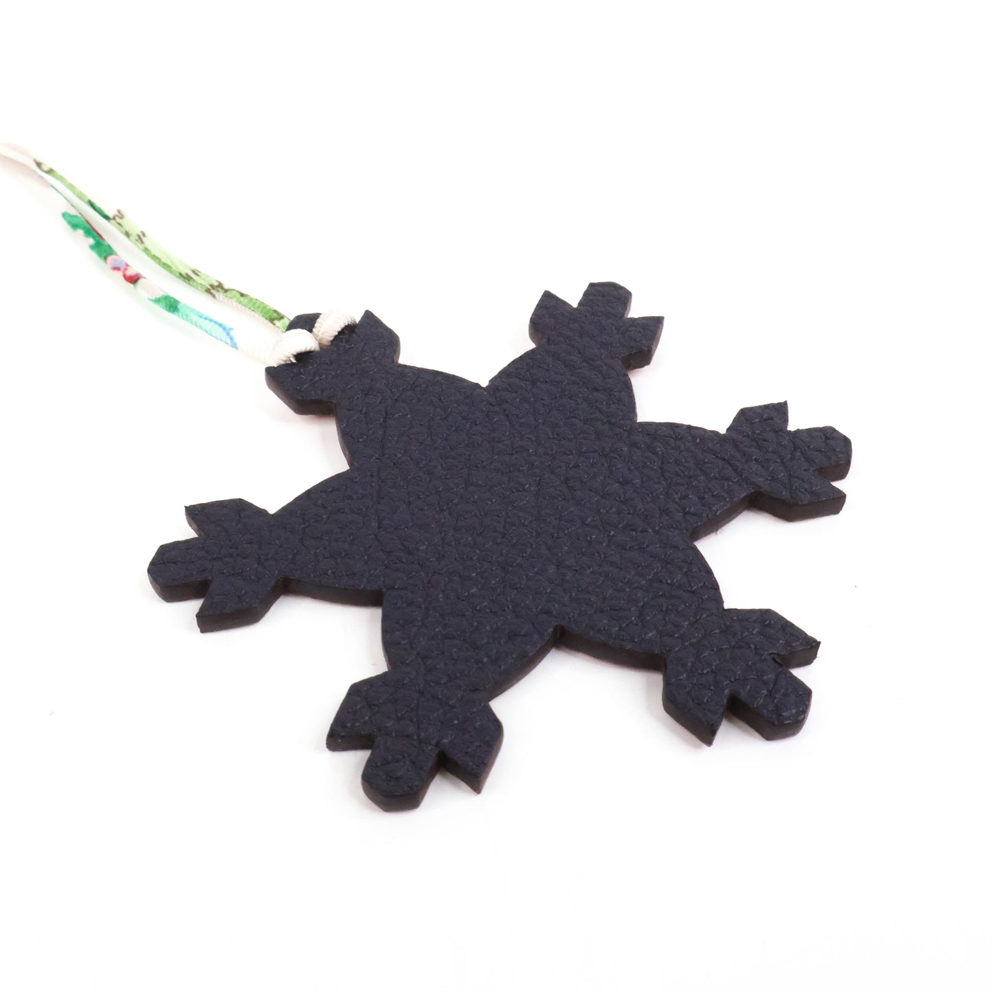 Hermes Petit Charm Snowflake Red/Black