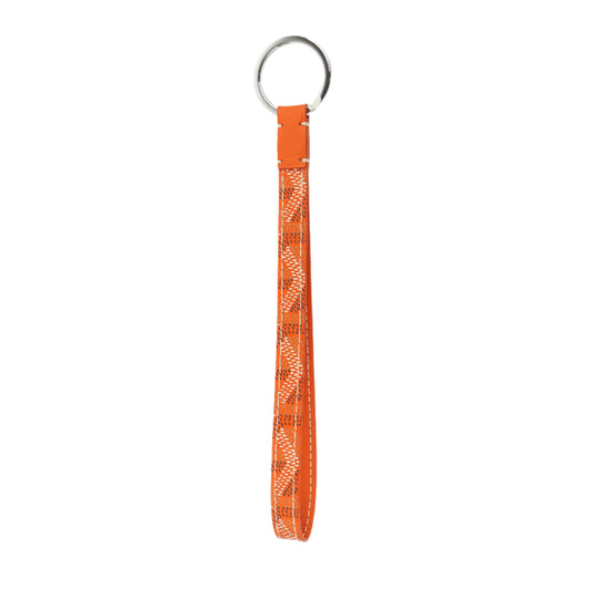 Goyard Strap Keyring Orange