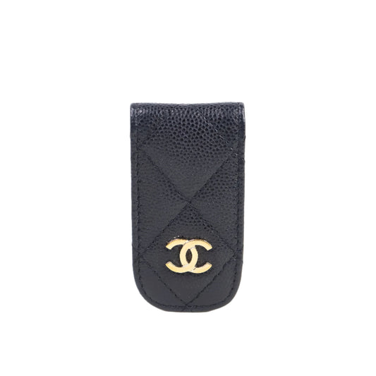 Chanel Money Clip Black Caviar