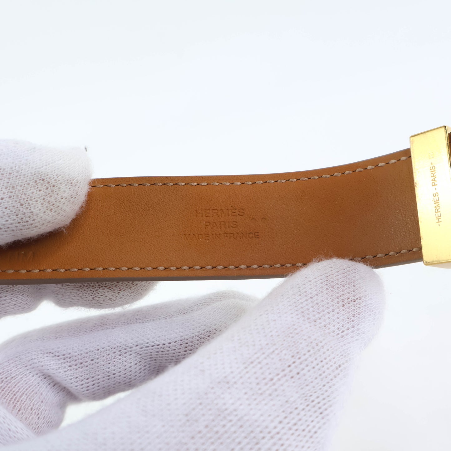 Hermes CDC Bracelet Crocdile Himalaya Niloticus GHW