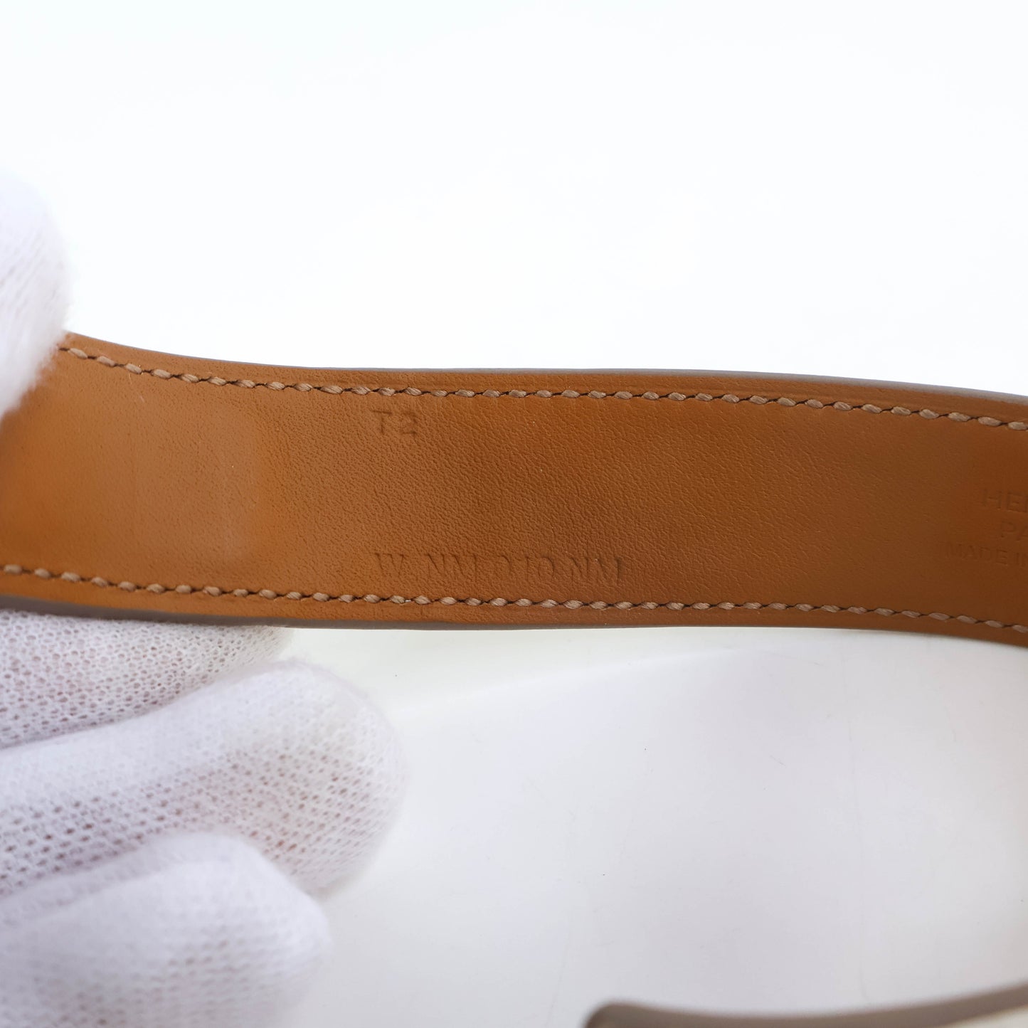 Hermes CDC Bracelet Crocdile Himalaya Niloticus GHW