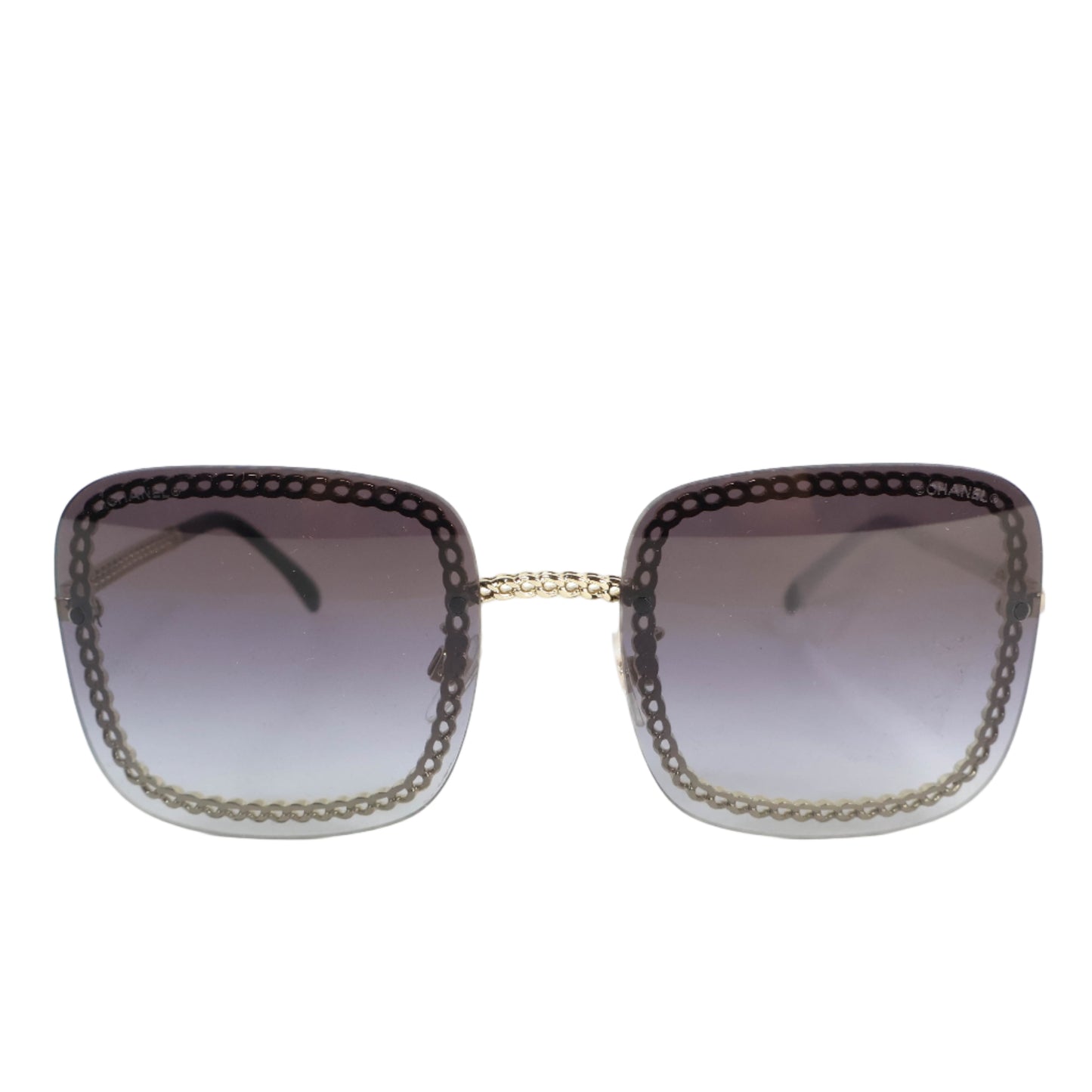 Chanel Sunglasses Chain Gold