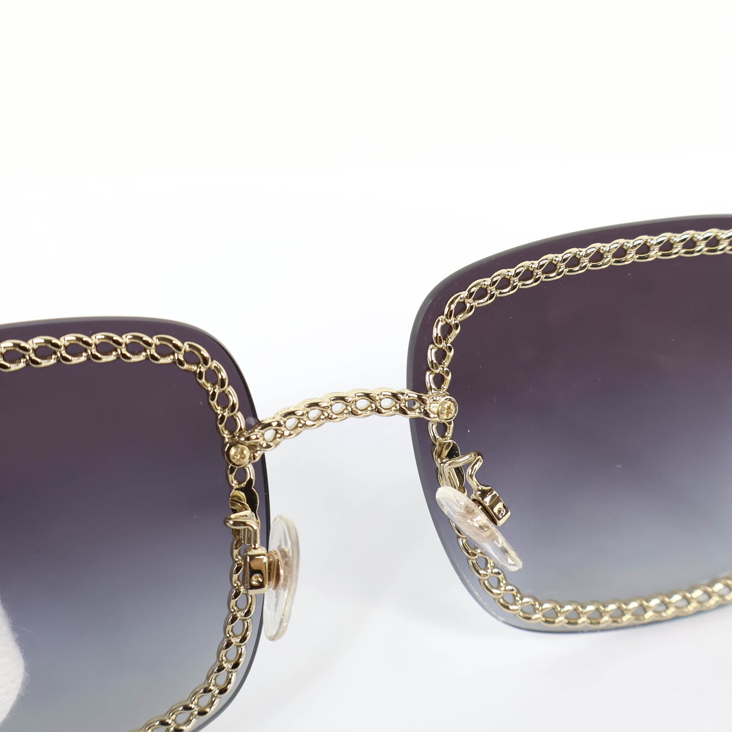 Chanel Sunglasses Chain Gold