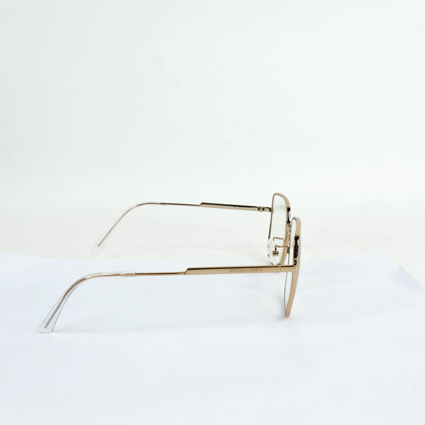 Bottega Veneta Glasses Frame Gold