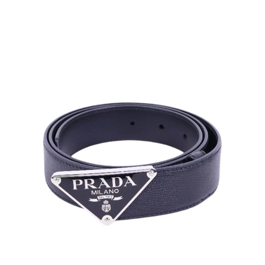 Prada Belt Black Triangle