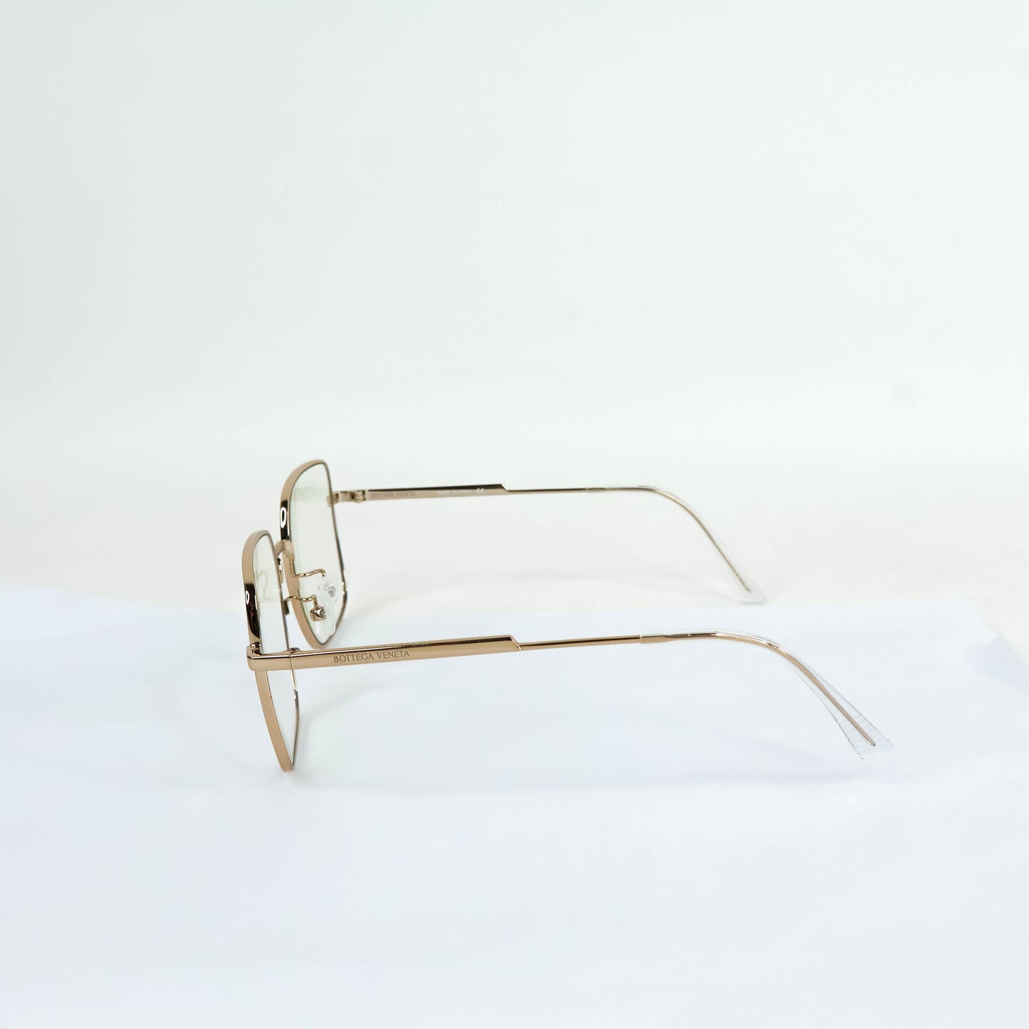 Bottega Veneta Glasses Frame Gold