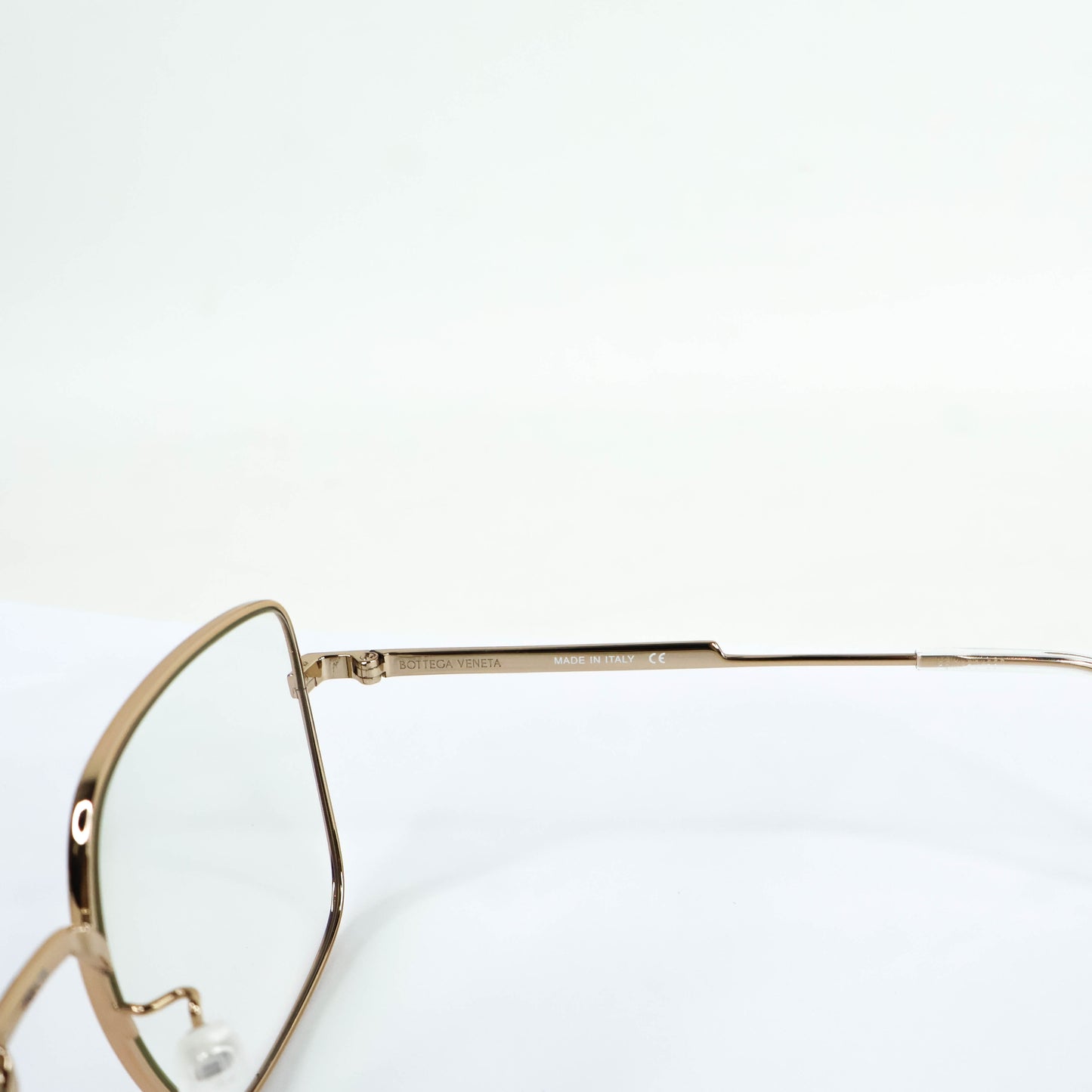 Bottega Veneta Glasses Frame Gold