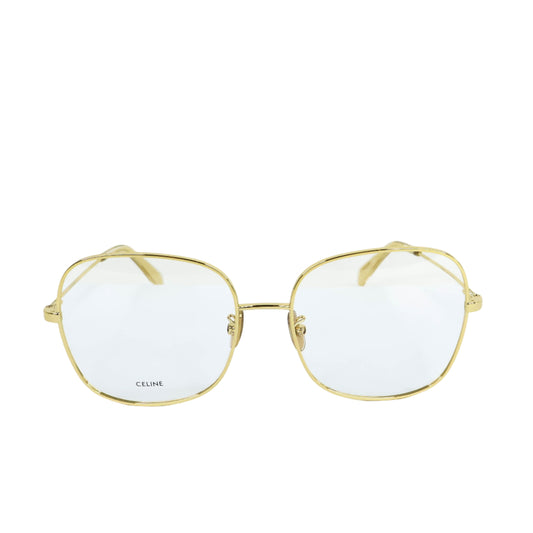 Celine Glasses Gold Frame