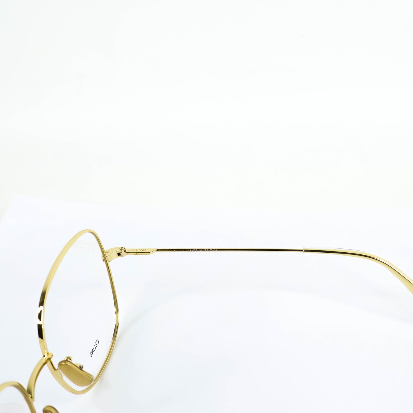 Celine Glasses Gold Frame