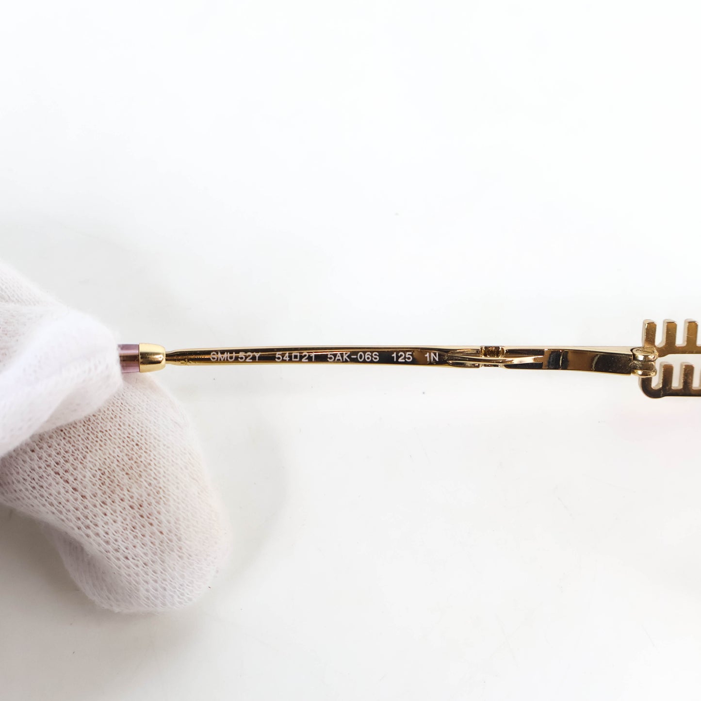 Miu Miu Sunglasses Gold Frame Violet