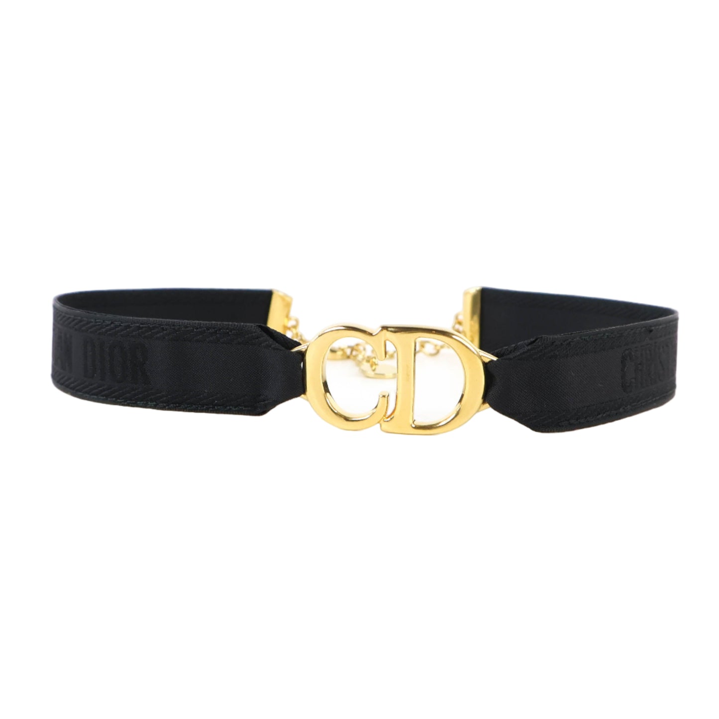 Christian Dior Choker Black/Gold