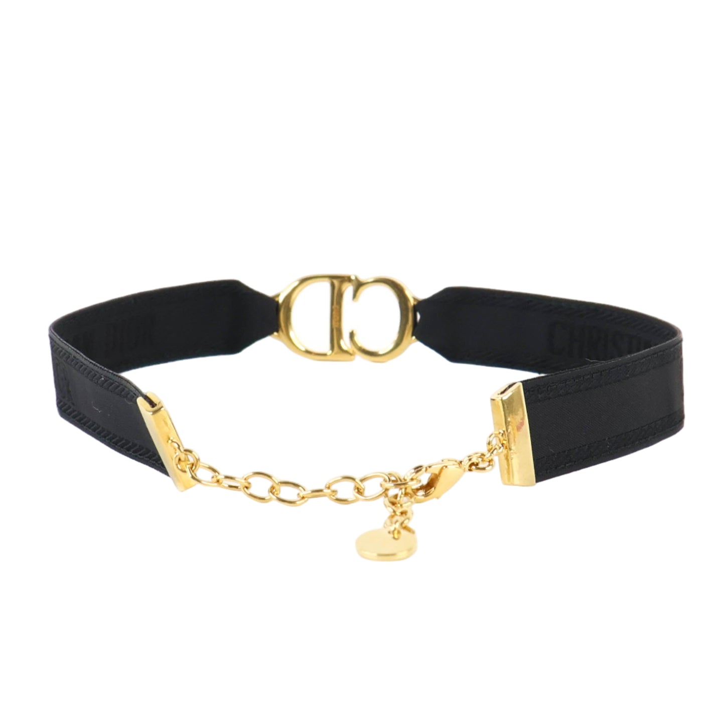 Christian Dior Choker Black/Gold
