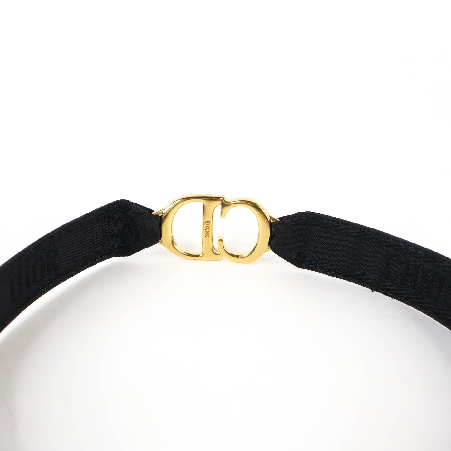 Christian Dior Choker Black/Gold