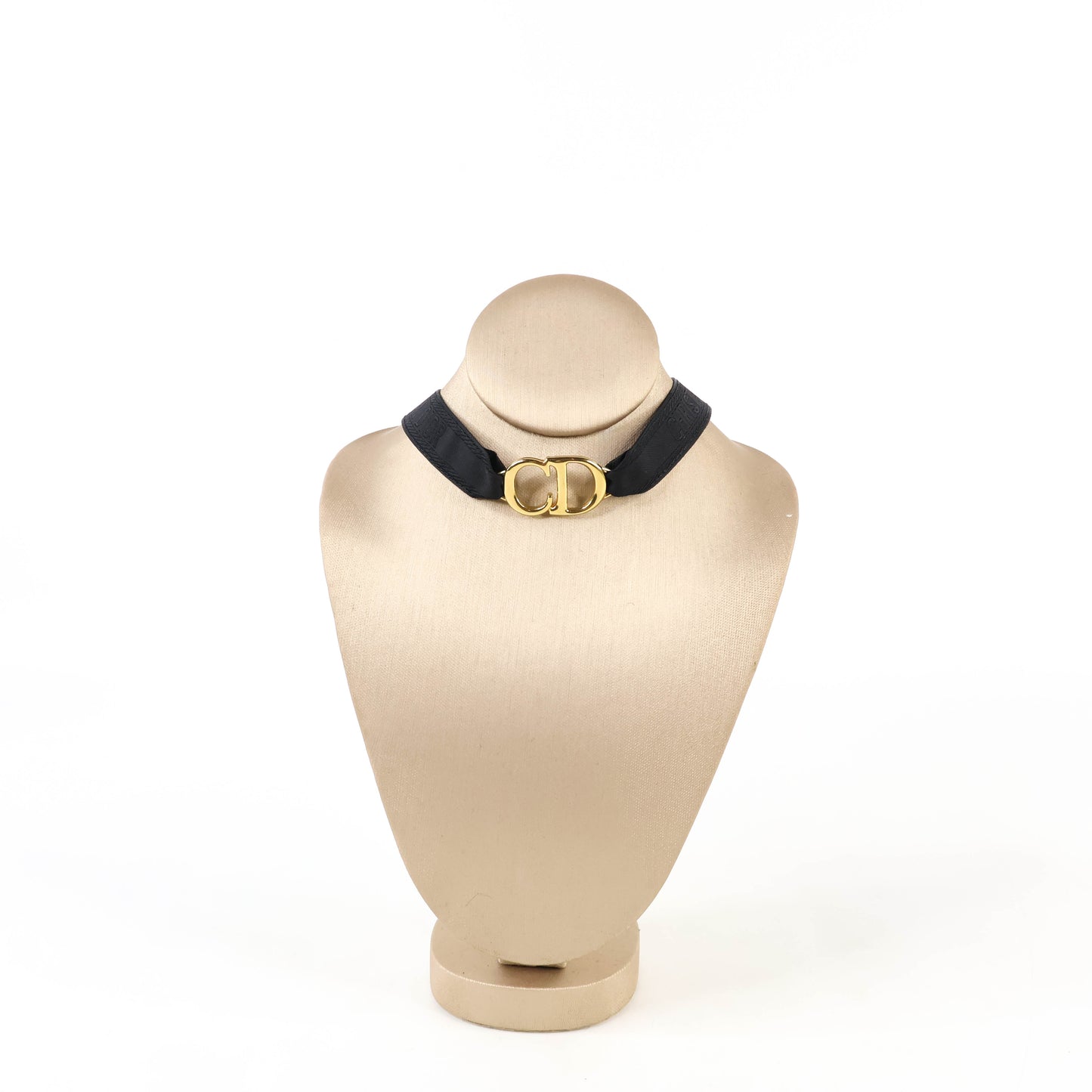 Christian Dior Choker Black/Gold