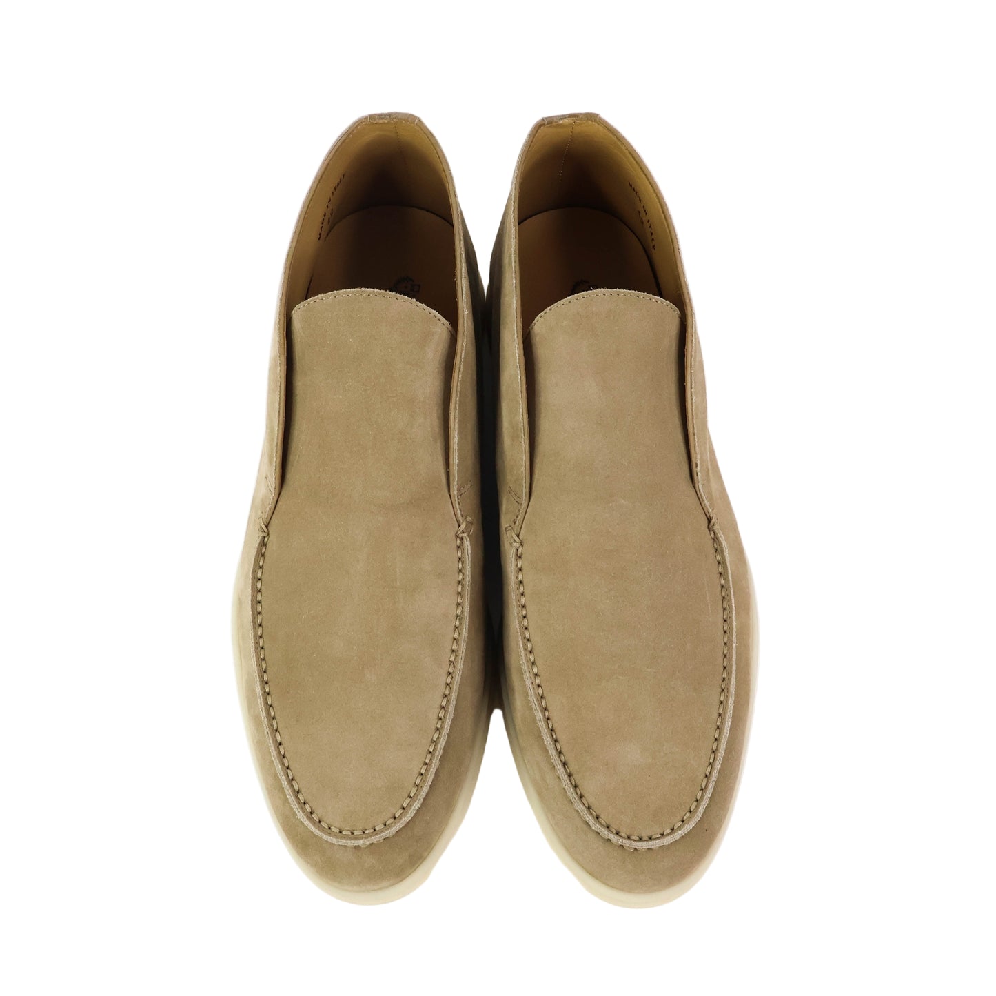 Loro Piana Open Walk Ankle Boots Suede Sandstone 42