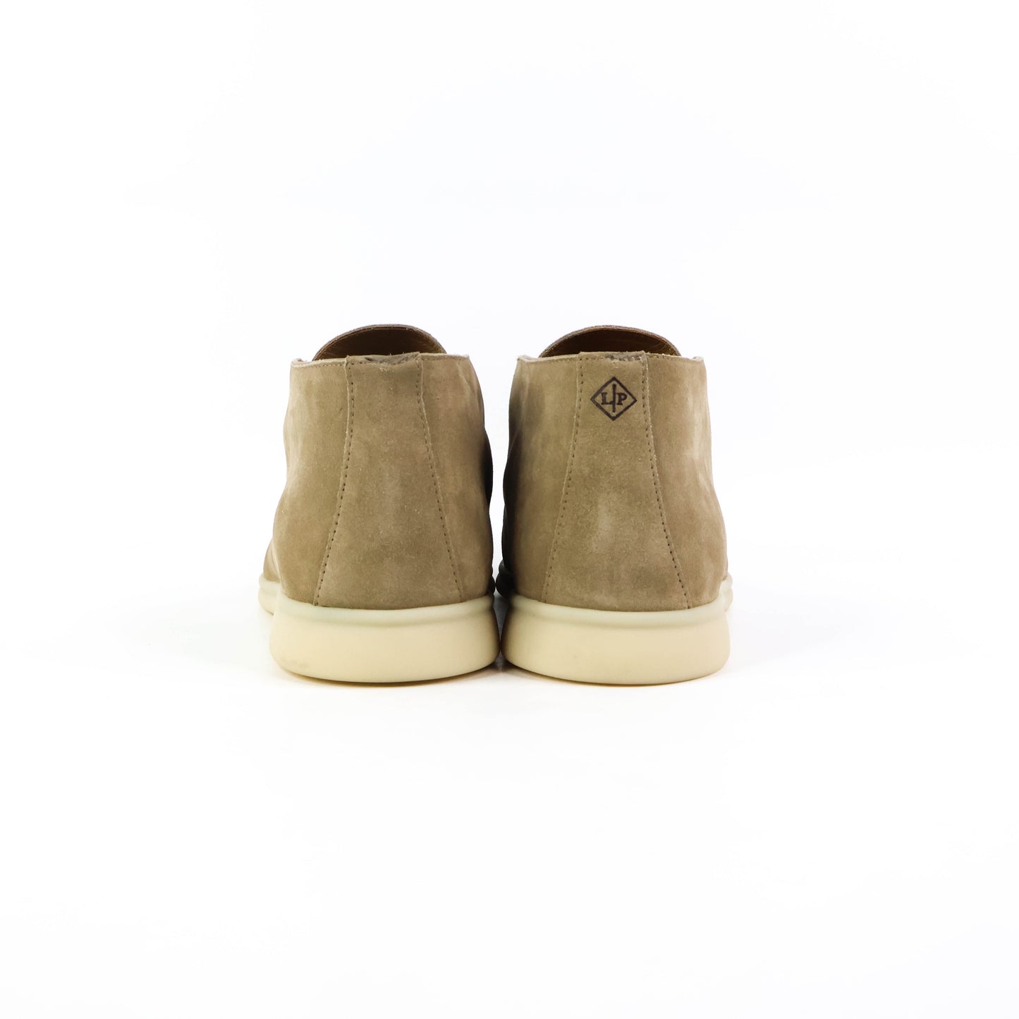 Loro Piana Open Walk Ankle Boots Suede Sandstone 42