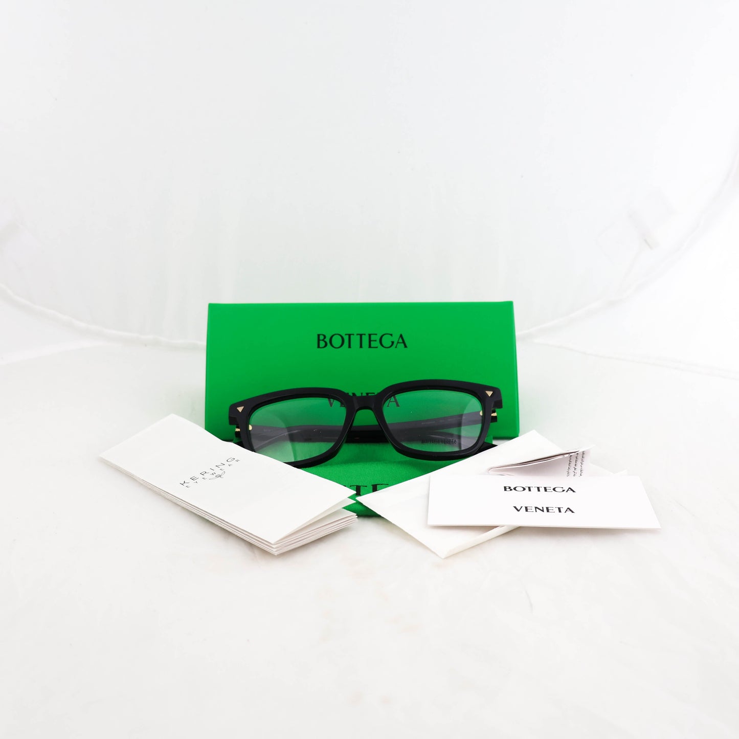 Bottega Glasses Black Frame