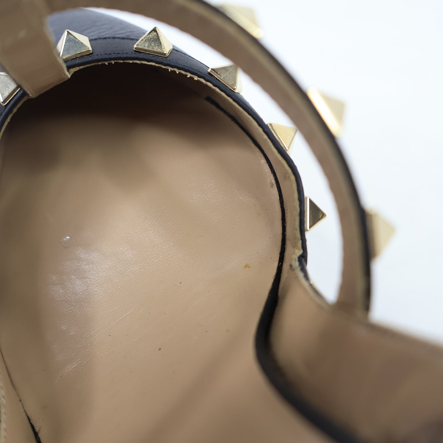 Valentino Heels Rockstud Black 37.5