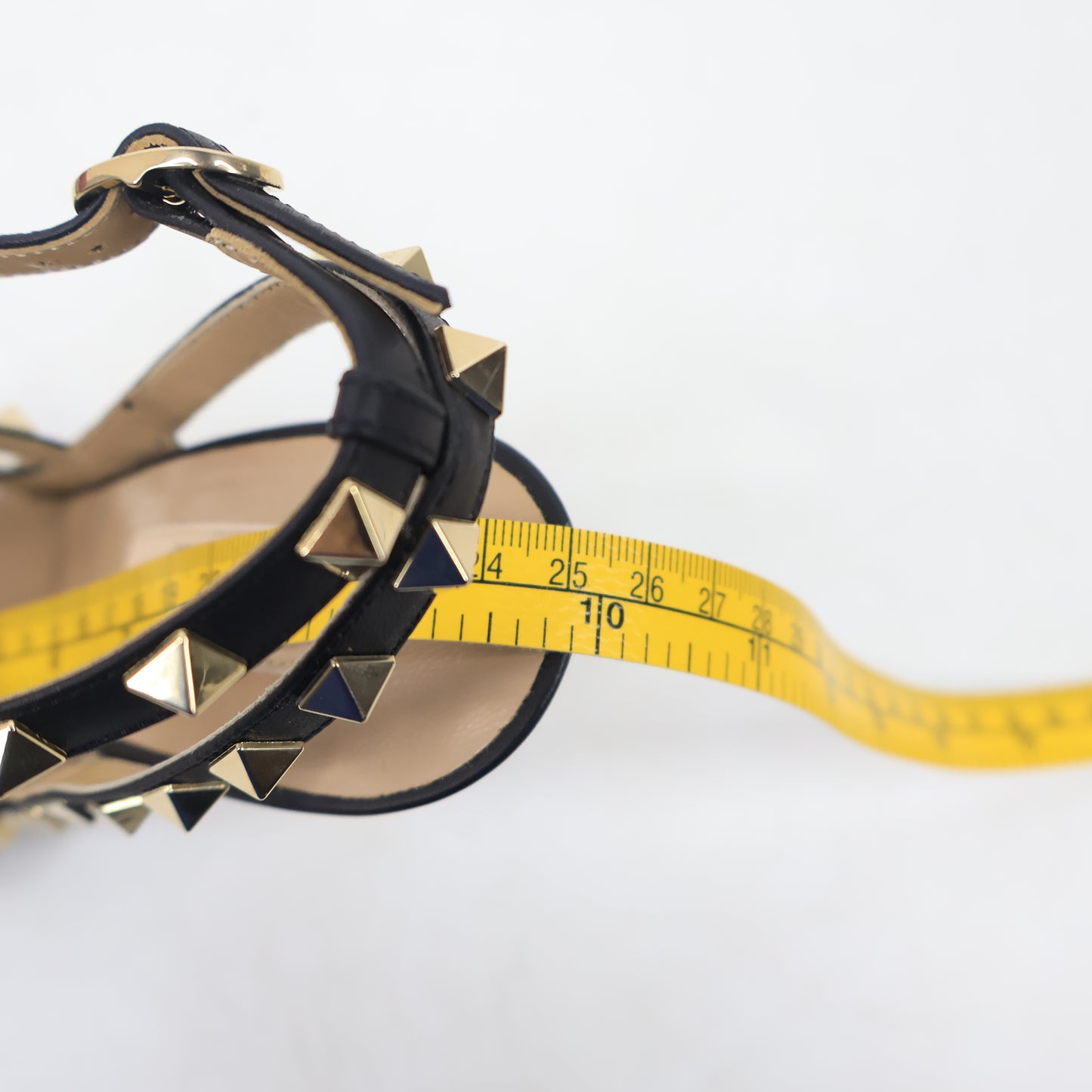 Valentino Heels Rockstud Black 37.5