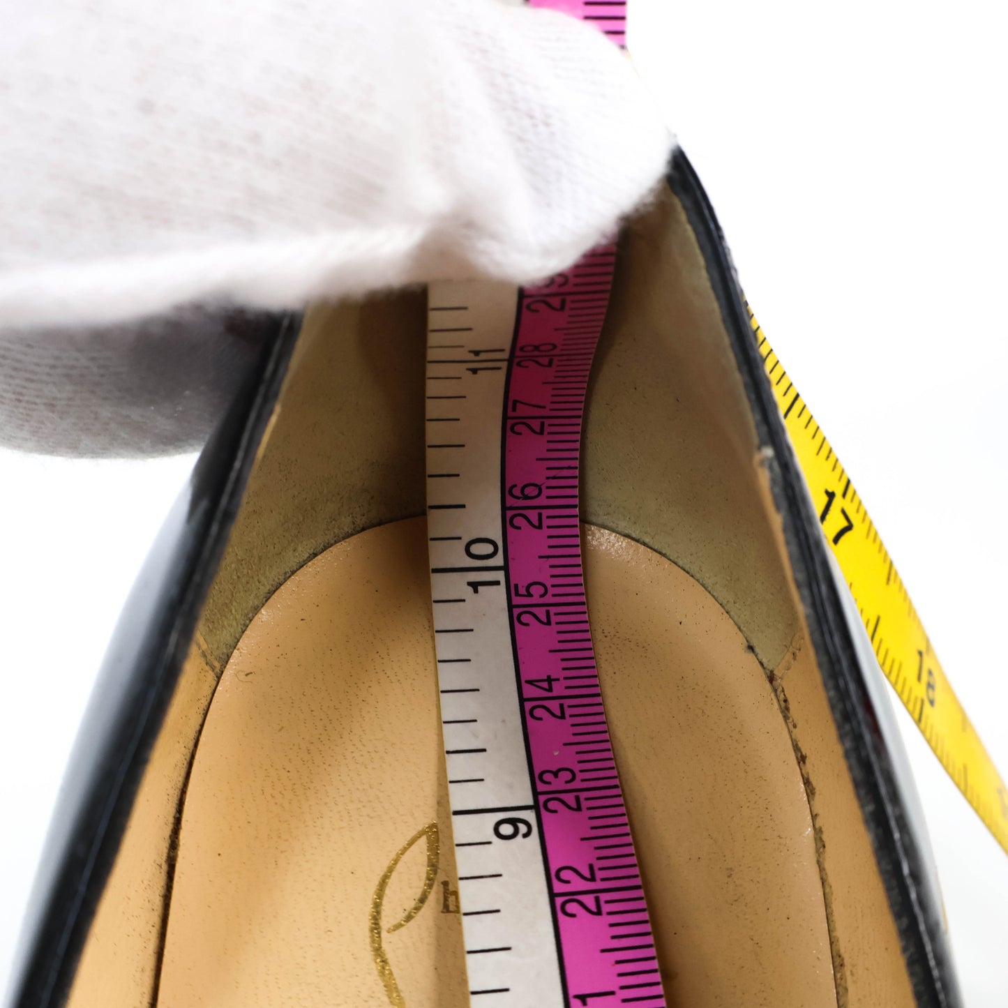 Christian Louboutin Decollete 554 100 Patent Black 38