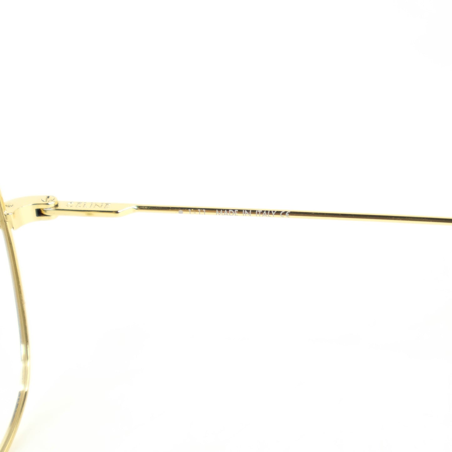 Celine Glasses Gold Frame