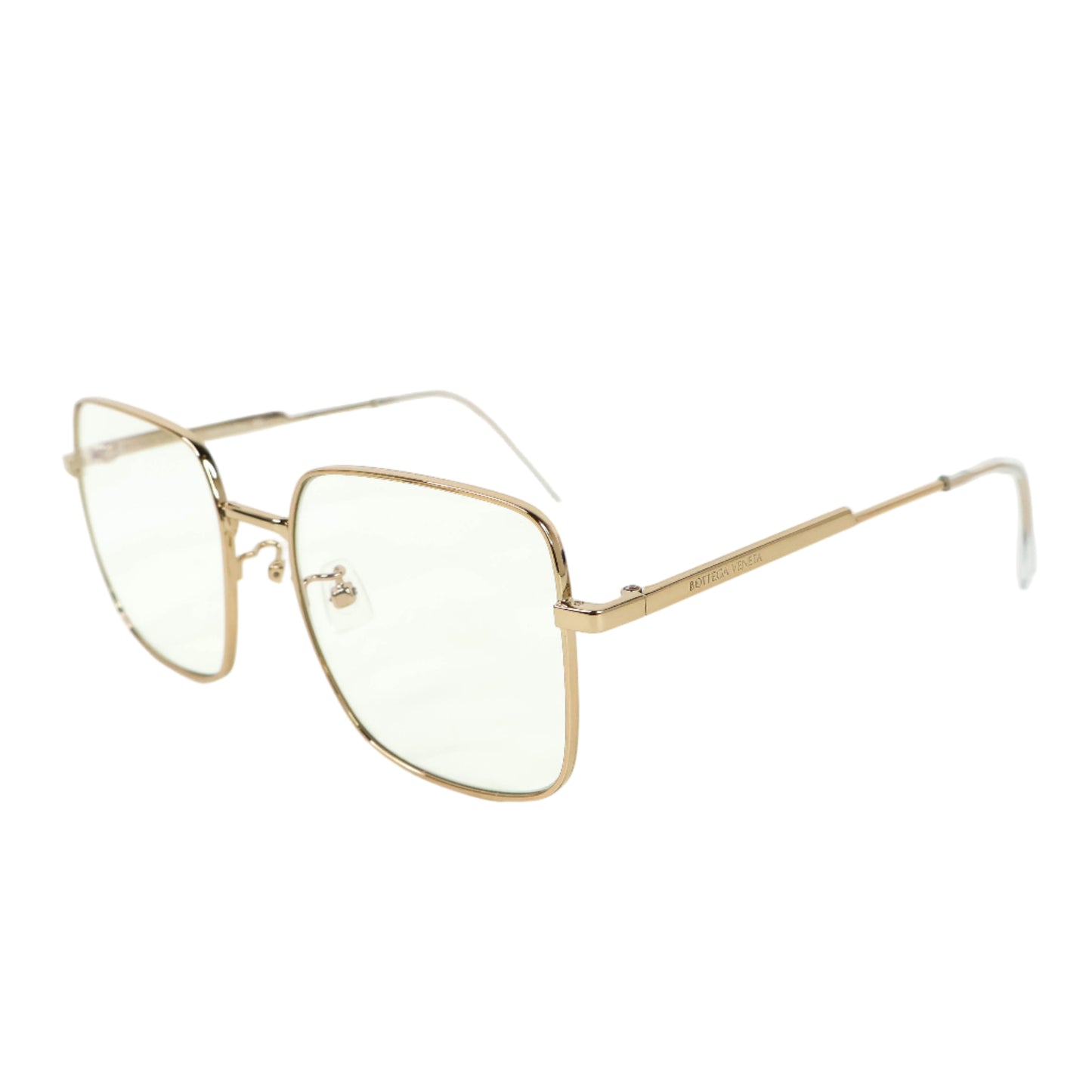 Bottega Veneta Glasses Frame Gold