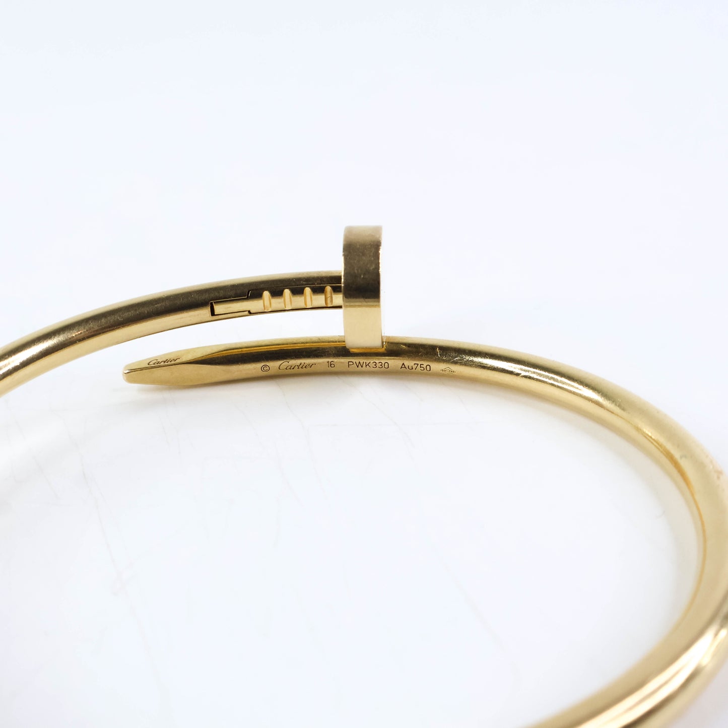 Cartier Juste Un Clou Bracelet Yellow Gold Size 16