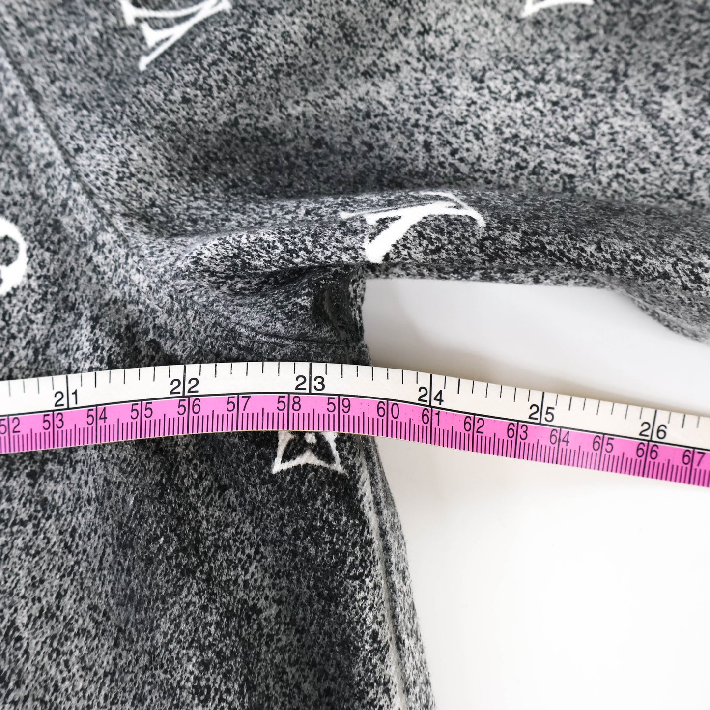 Louis Vuitton Jacket Grey White Denim Monogram