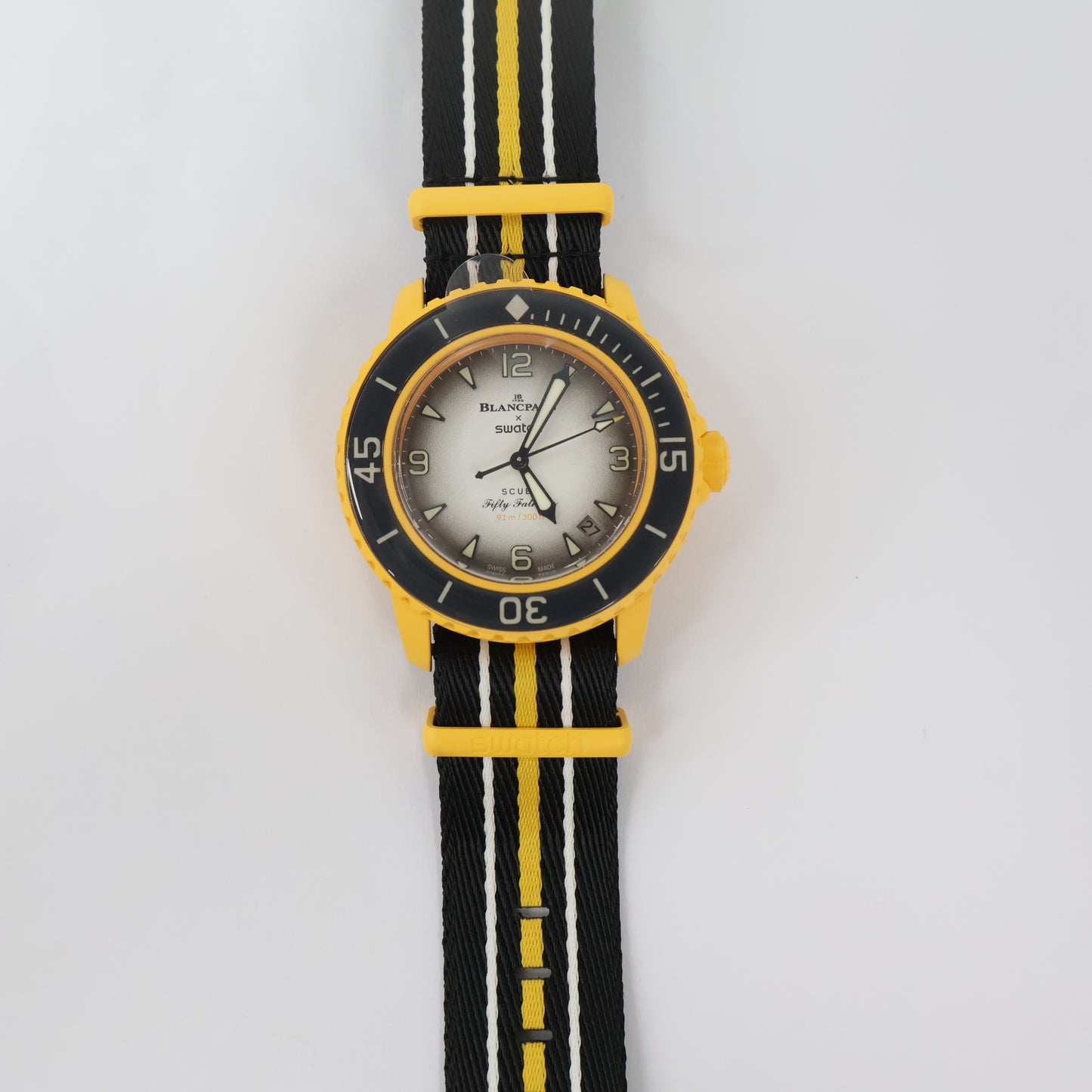 Swatch x Blancpain Watch Arctic Ocean Yellow