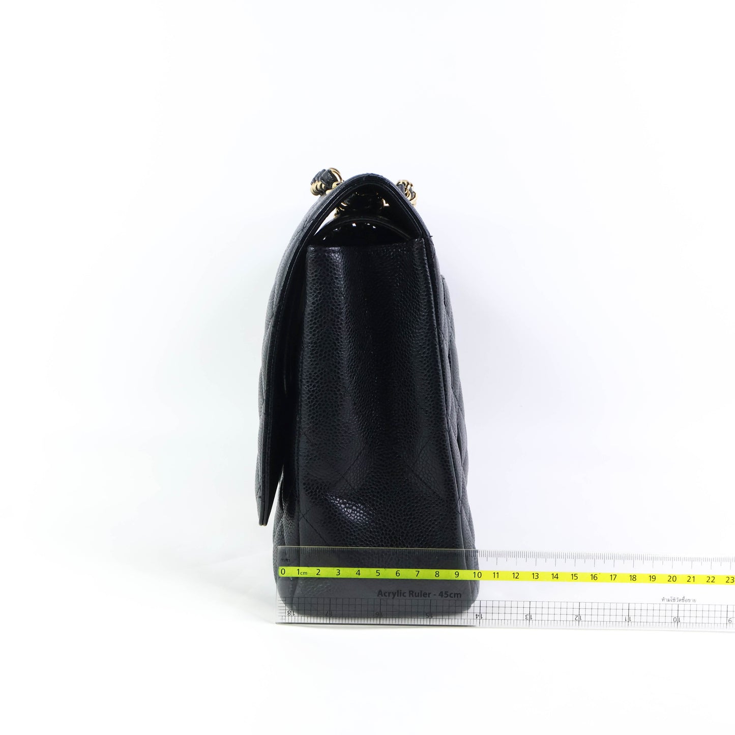 Chanel Classic Maxi Black Caviar GHW