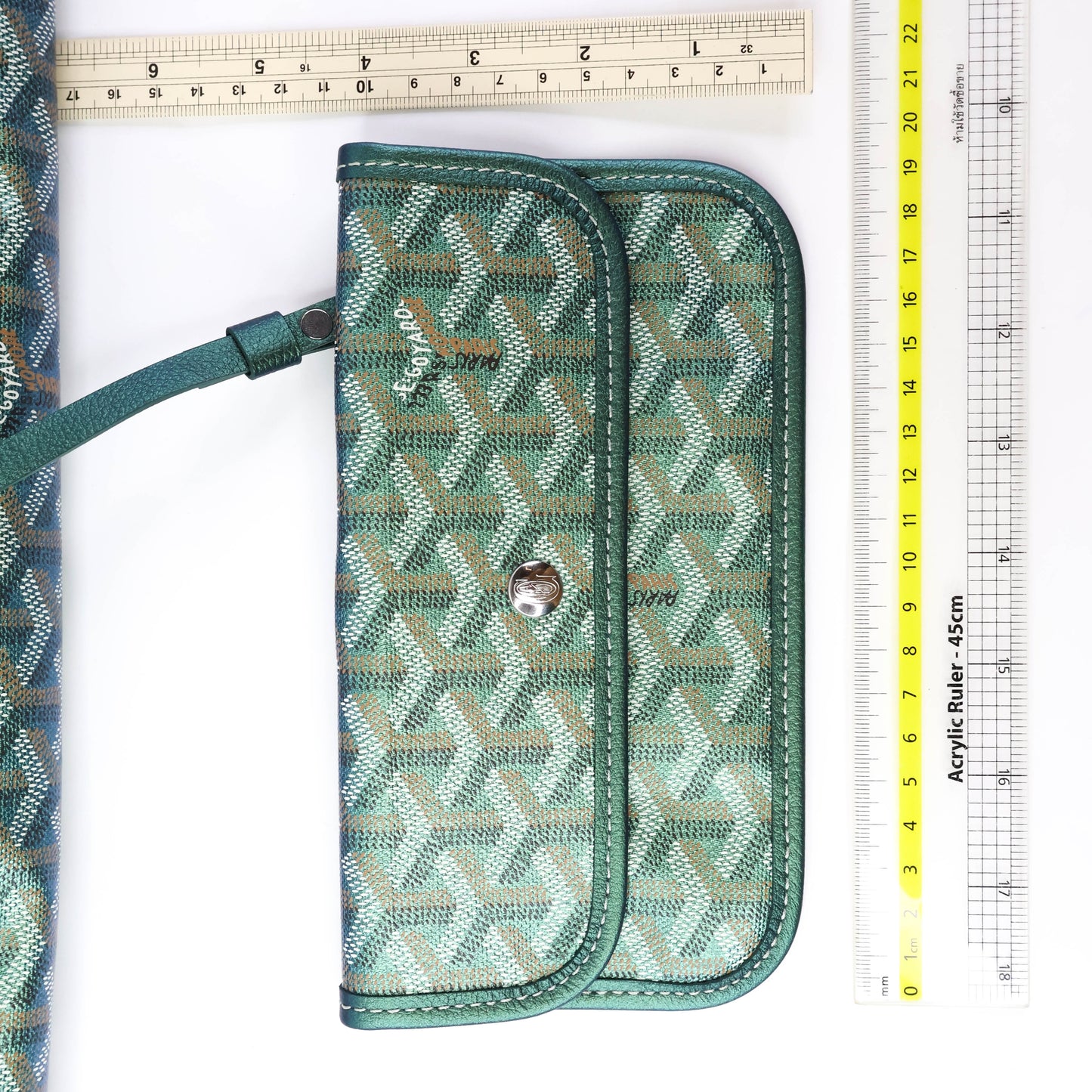 Goyard Boheme Metallic Green