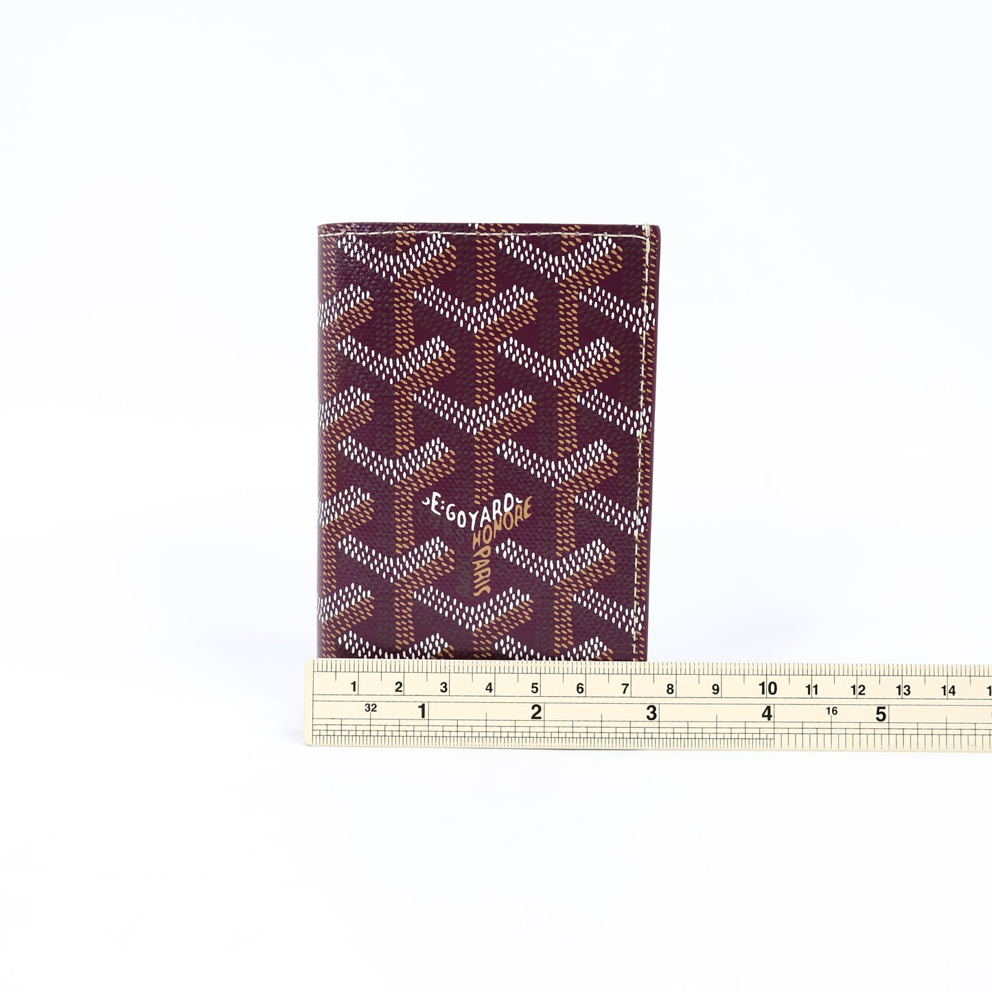 Goyard Saint Pierre Card Wallet Bordeaux