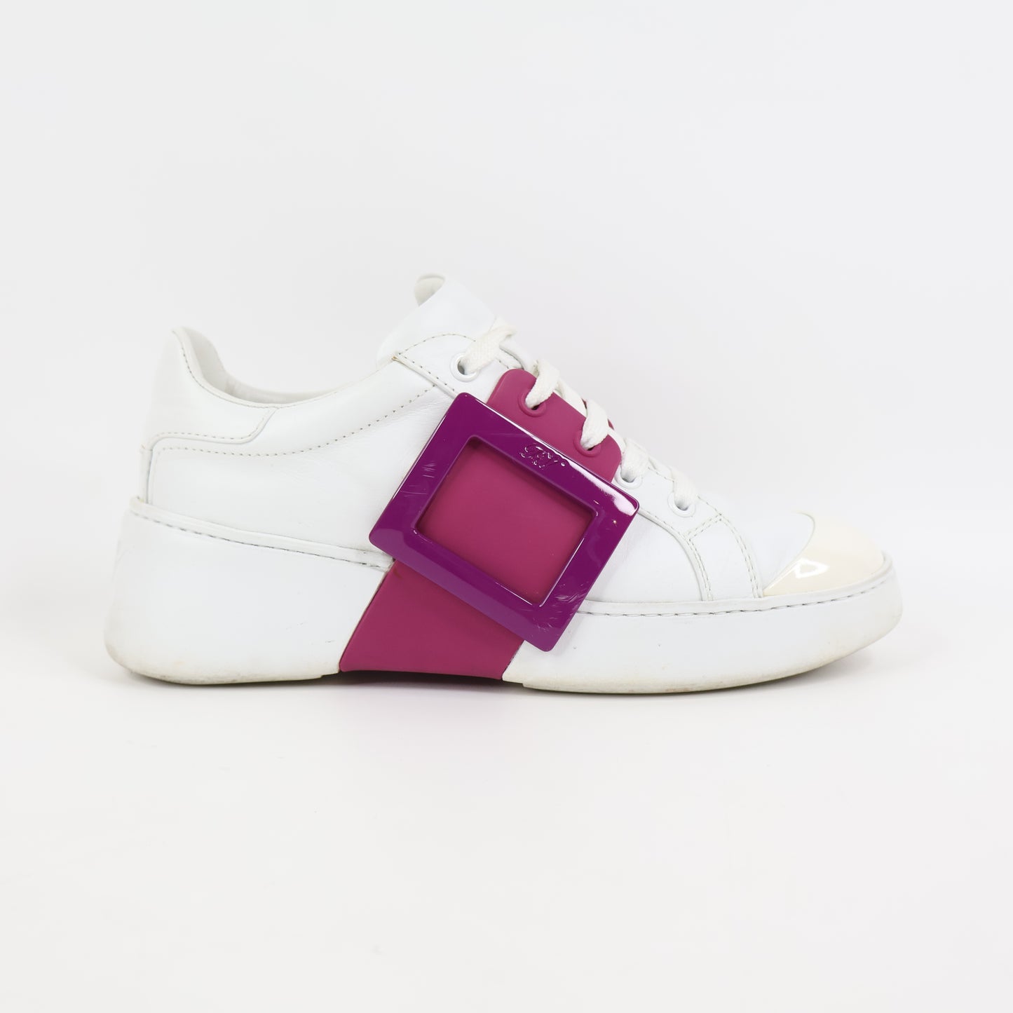 Roger Vivier Sneakers White/Pink 36.5