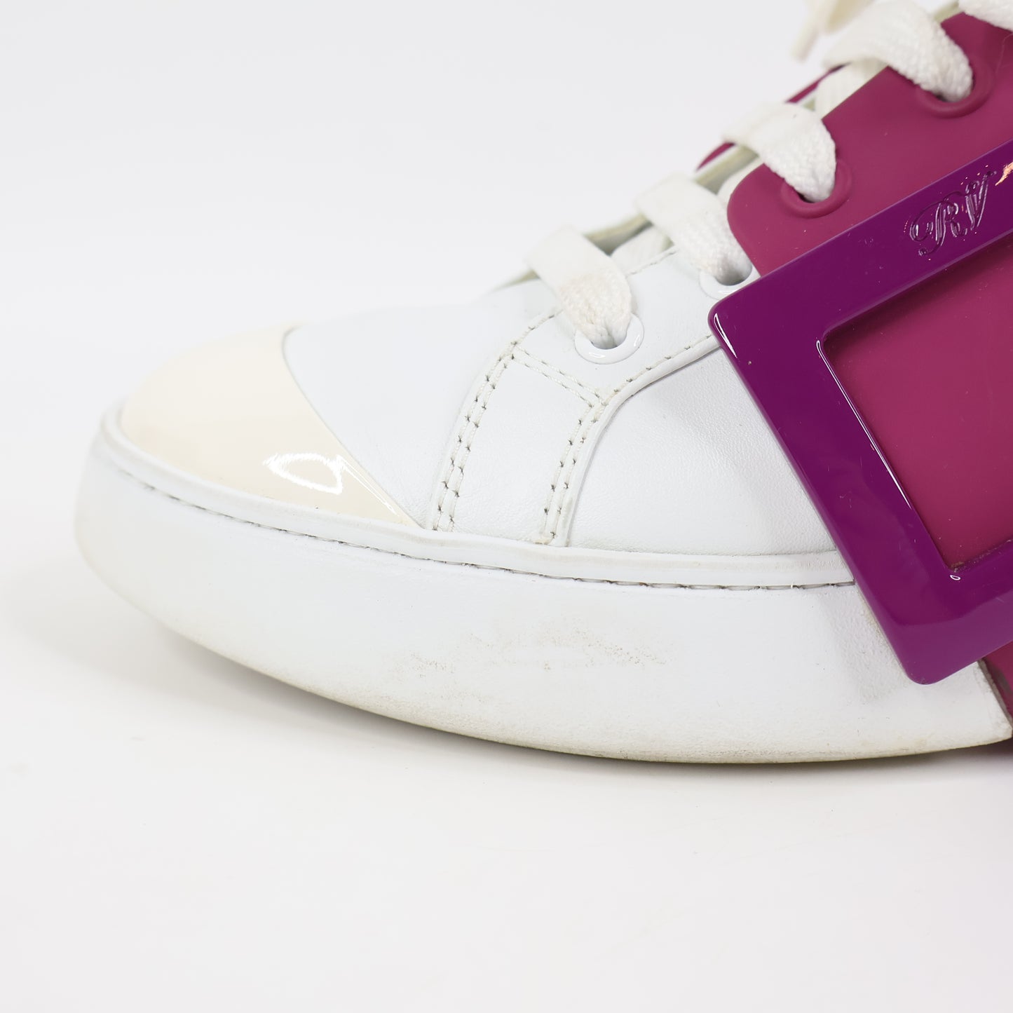 Roger Vivier Sneakers White/Pink 36.5