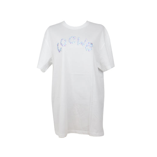 Loewe T-shirt White Loewe Bubble XS