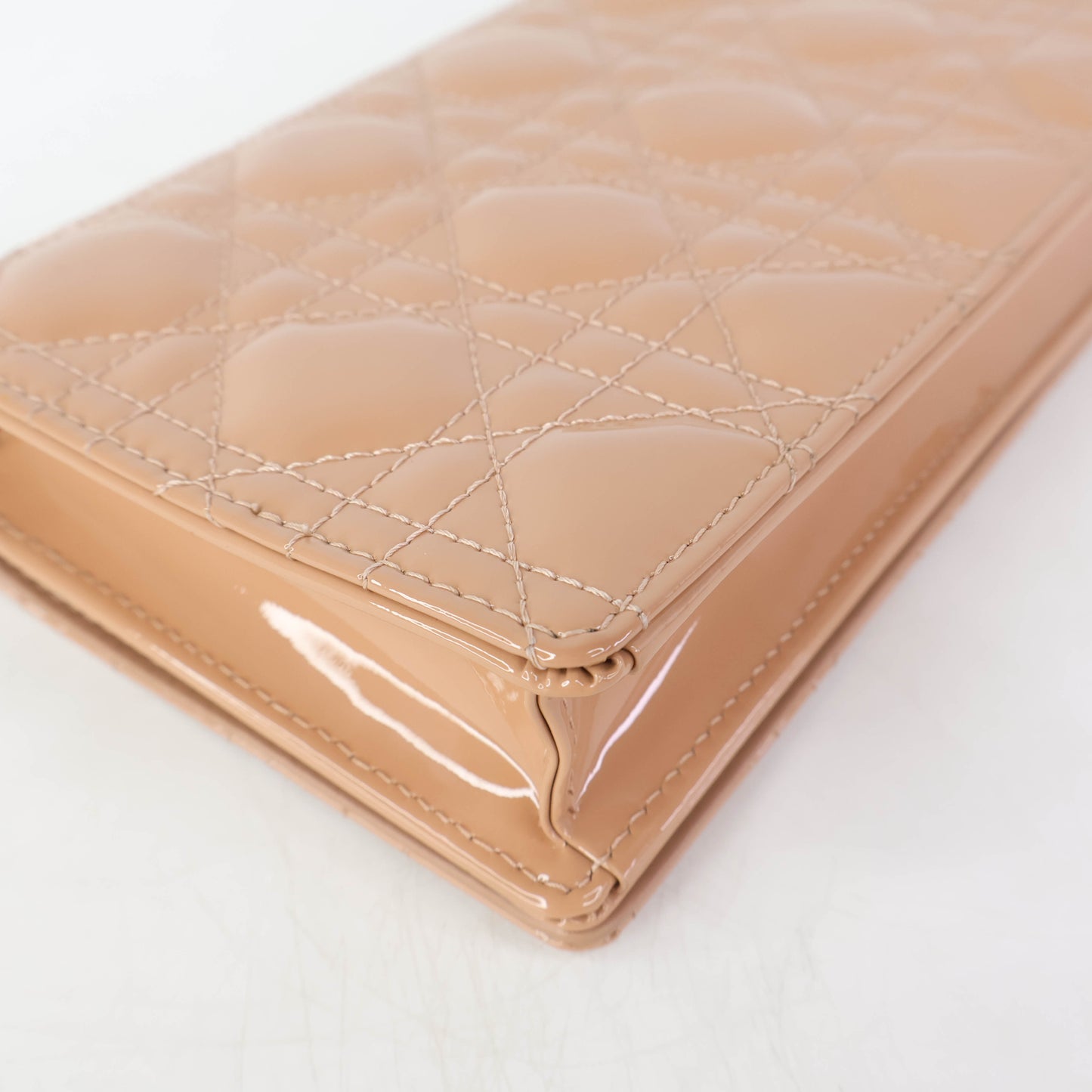 Christian Dior WOC Canage Beige Patent