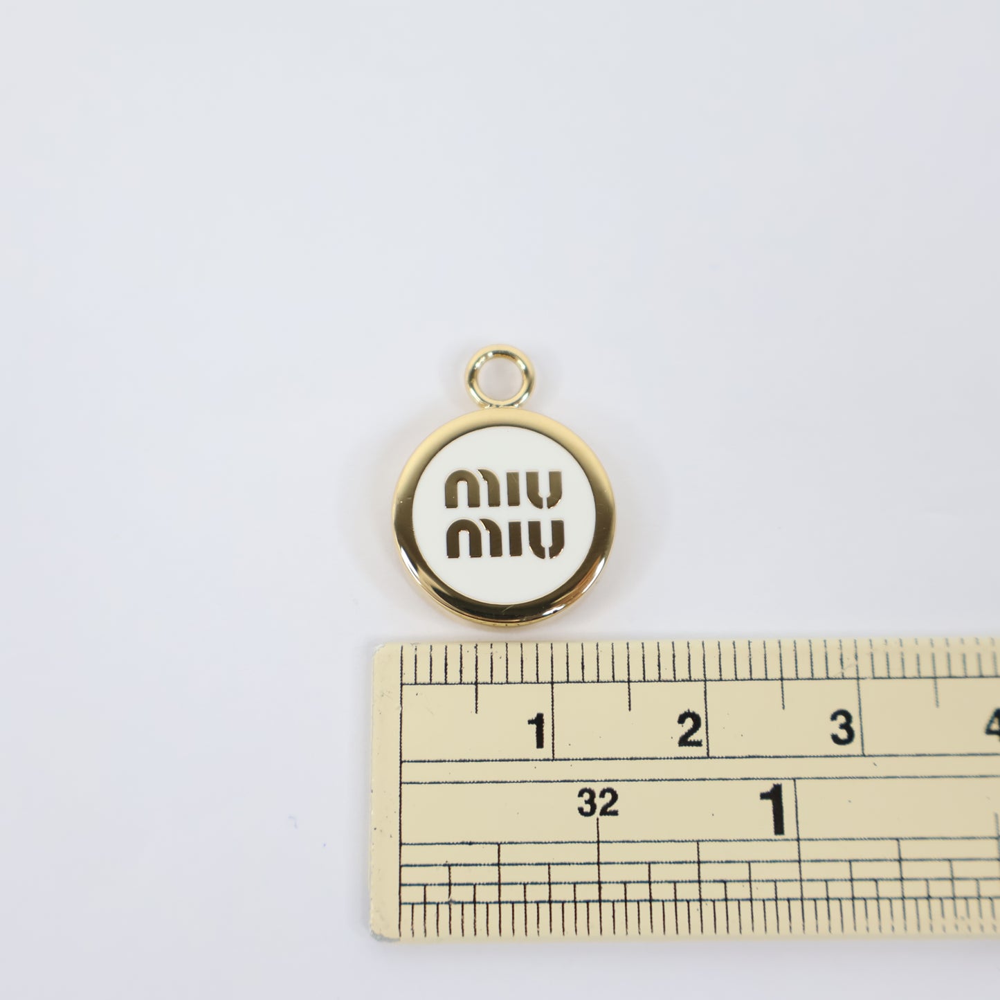 Miu Miu Earrings Set 3 Gold White