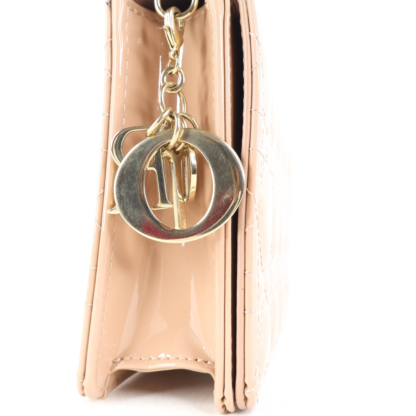 Christian Dior WOC Canage Beige Patent