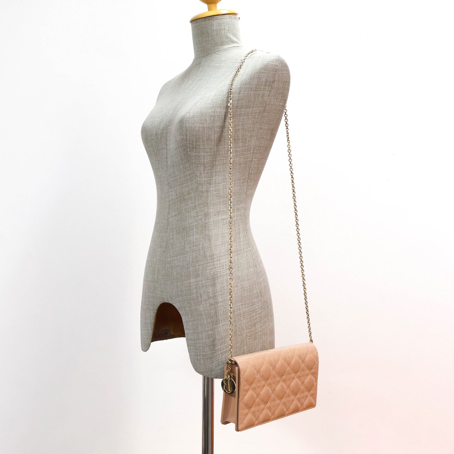 Christian Dior WOC Canage Beige Patent