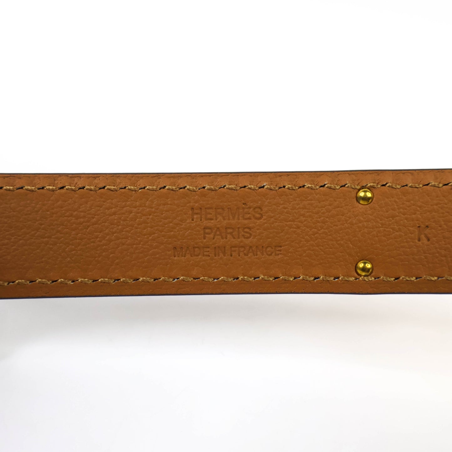 Hermes Kelly Belt 18 Etoupe Epsom