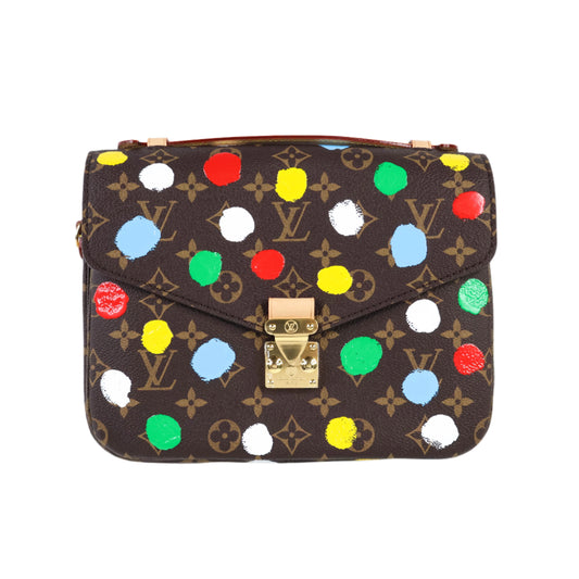 LV x Yayoi Kusama Monogram Pochette Metis