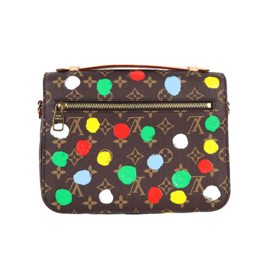 LV x Yayoi Kusama Monogram Pochette Metis