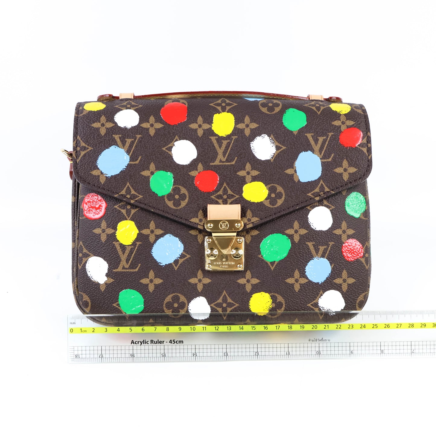 LV x Yayoi Kusama Monogram Pochette Metis