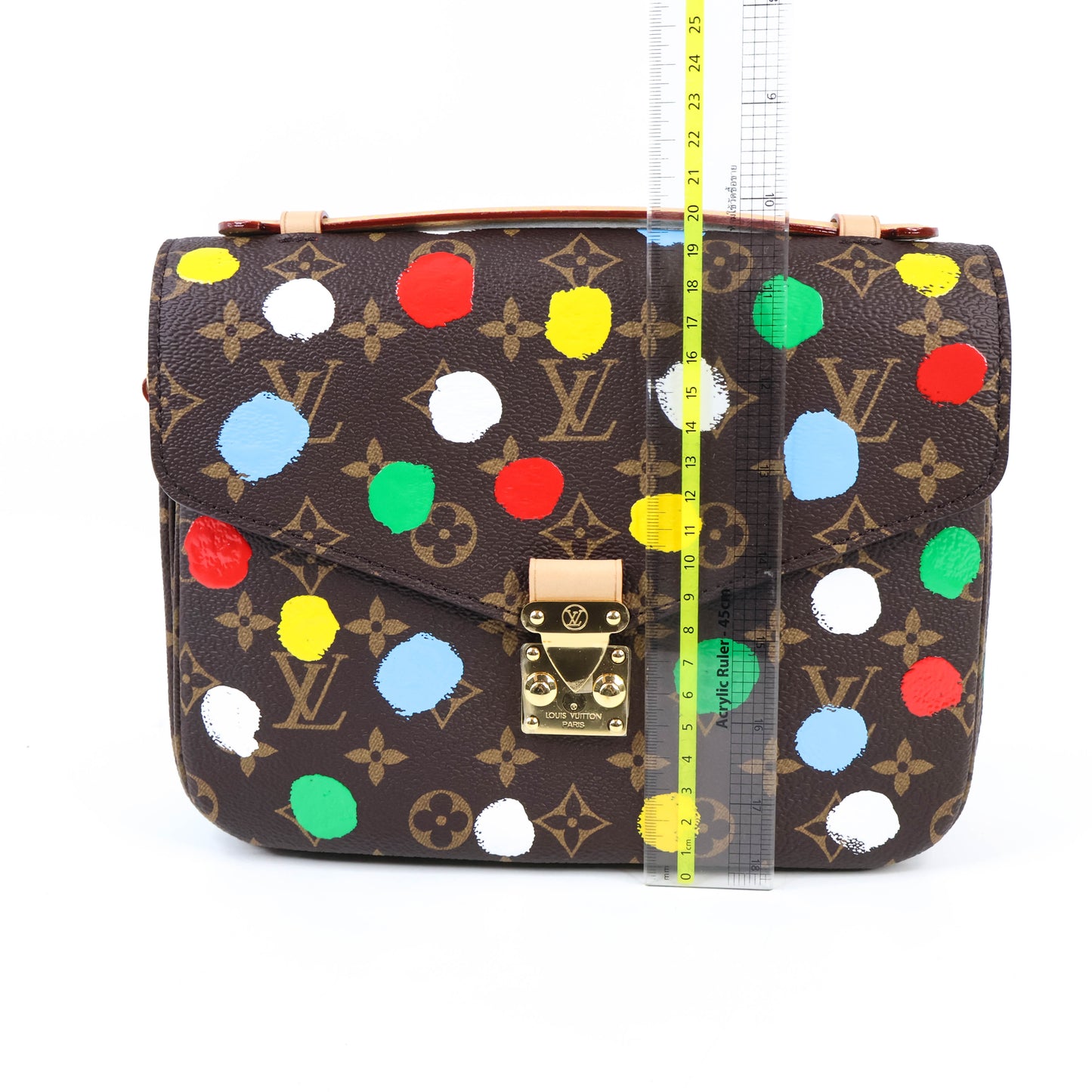 LV x Yayoi Kusama Monogram Pochette Metis