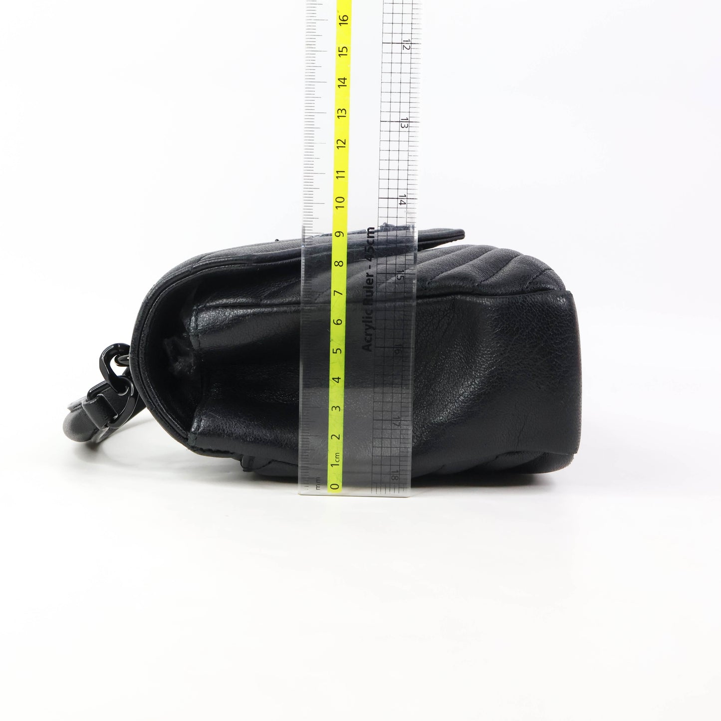 Saint Laurent College Medium All Black