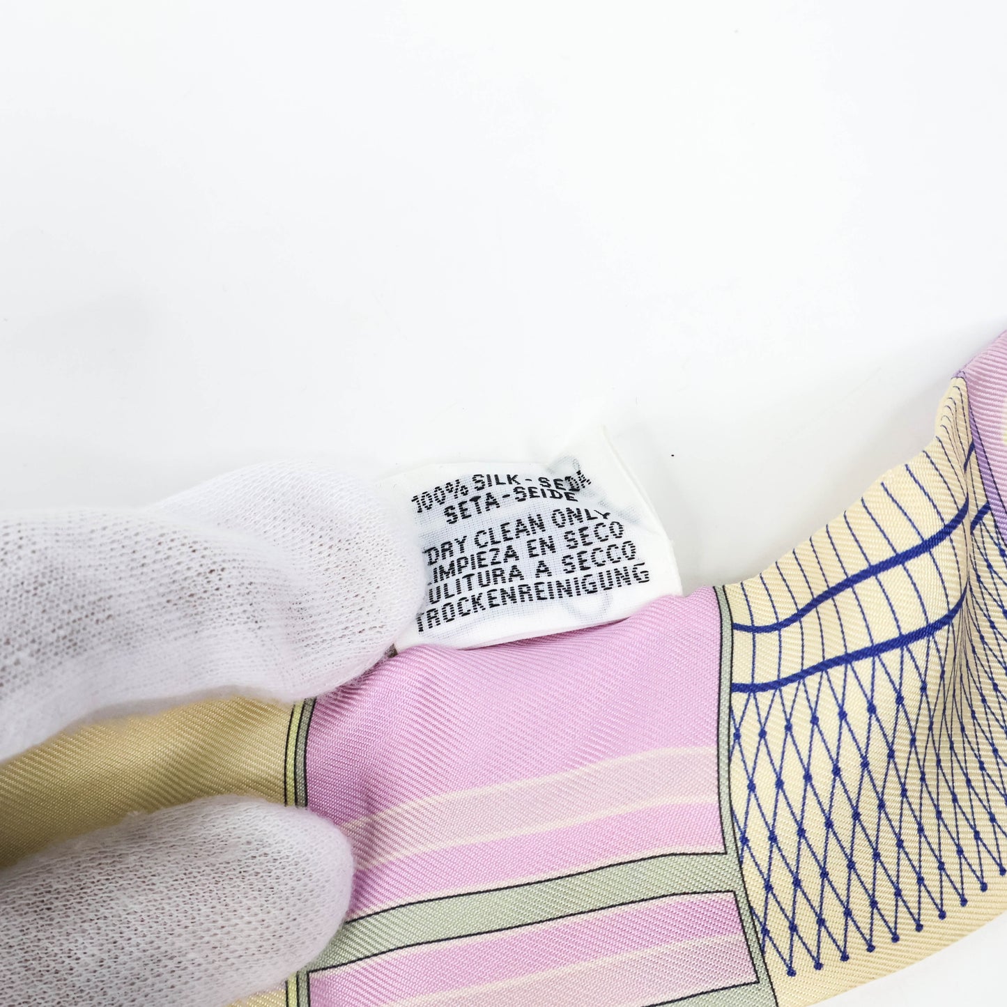 Hermes Twilly Single Purple/Yellow Horse